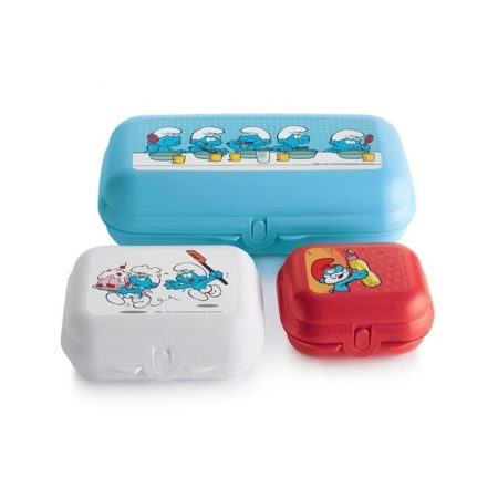 Tupperware Oysters Set (3PCs) Smurfs