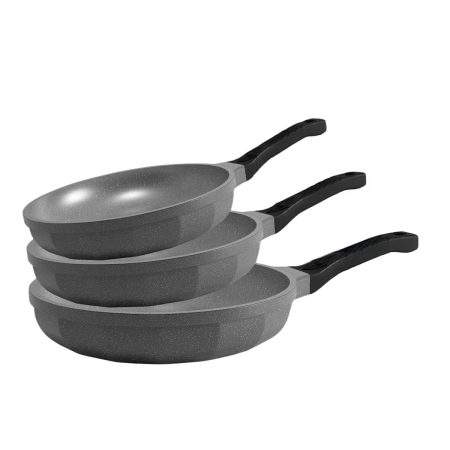 TIBA Granite Diamonds Pans Set 3pcs