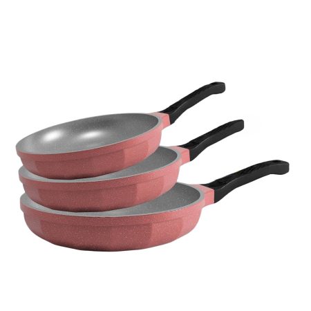 TIBA Granite Diamonds Pans Set 3pcs